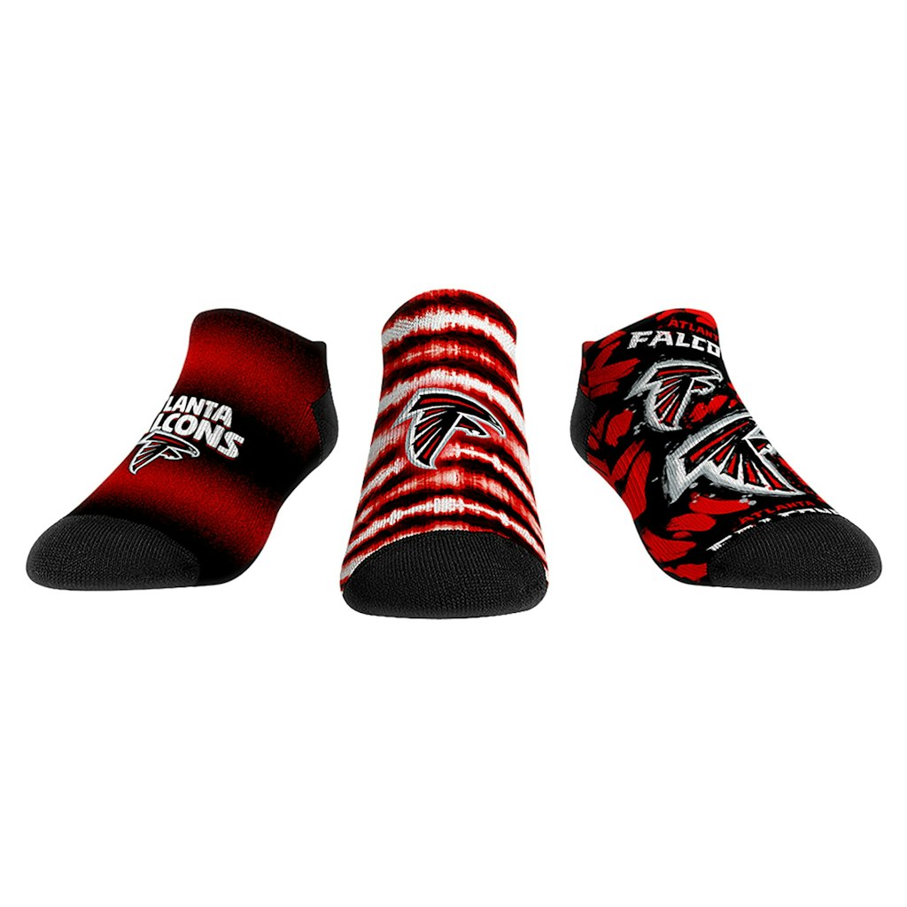 Rock Em Socks Atlanta Falcons Low-Cut Socks 3-Pack: $44.99
