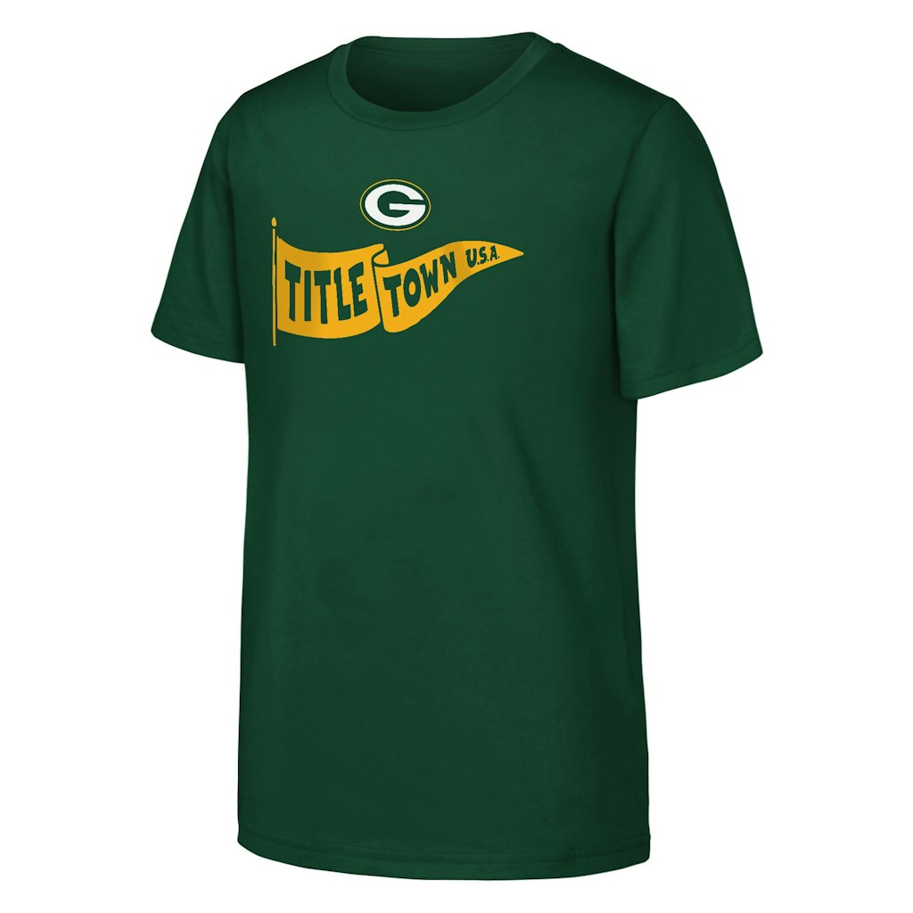 Youth Green Bay Packers Team Spirit T-Shirt: $20.99