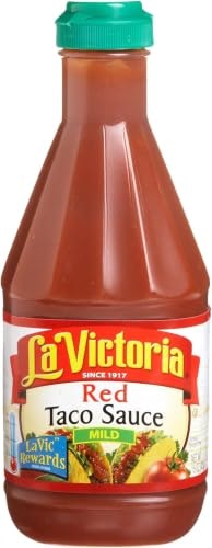La Victoria Mild Red Taco Sauce 15-Ounce 5-Pack: $19.95 La Victoria Mild Red Taco Sauce 15-Ounce 5-Pack: $19.95