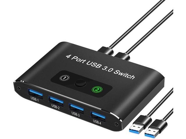 2-in-4-Out USB 3.0 Switch: $29.69