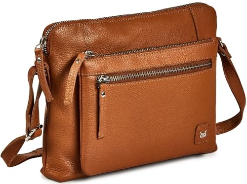 Leather Crossbody Sling Bag: $39.99