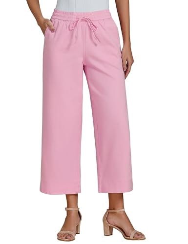 Luvamia Women's Wide Leg Capri Jeans: $29.74