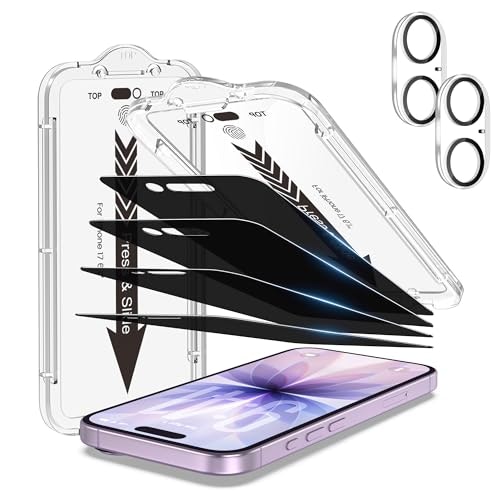 EZ-GLAZ iPhone 17 6.3-inch Privacy Screen Protector 6-Pack: $21.24 EZ-GLAZ iPhone 17 6.3-inch Privacy Screen Protector 6-Pack: $21.24