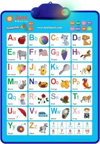 Just Smarty Interactive Alphabet Wall Chart: $19.49 Just Smarty Interactive Alphabet Wall Chart: $19.49