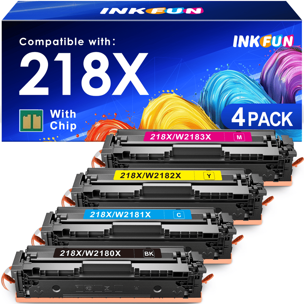 218X Toner Cartridge 4-Pack: $95.07