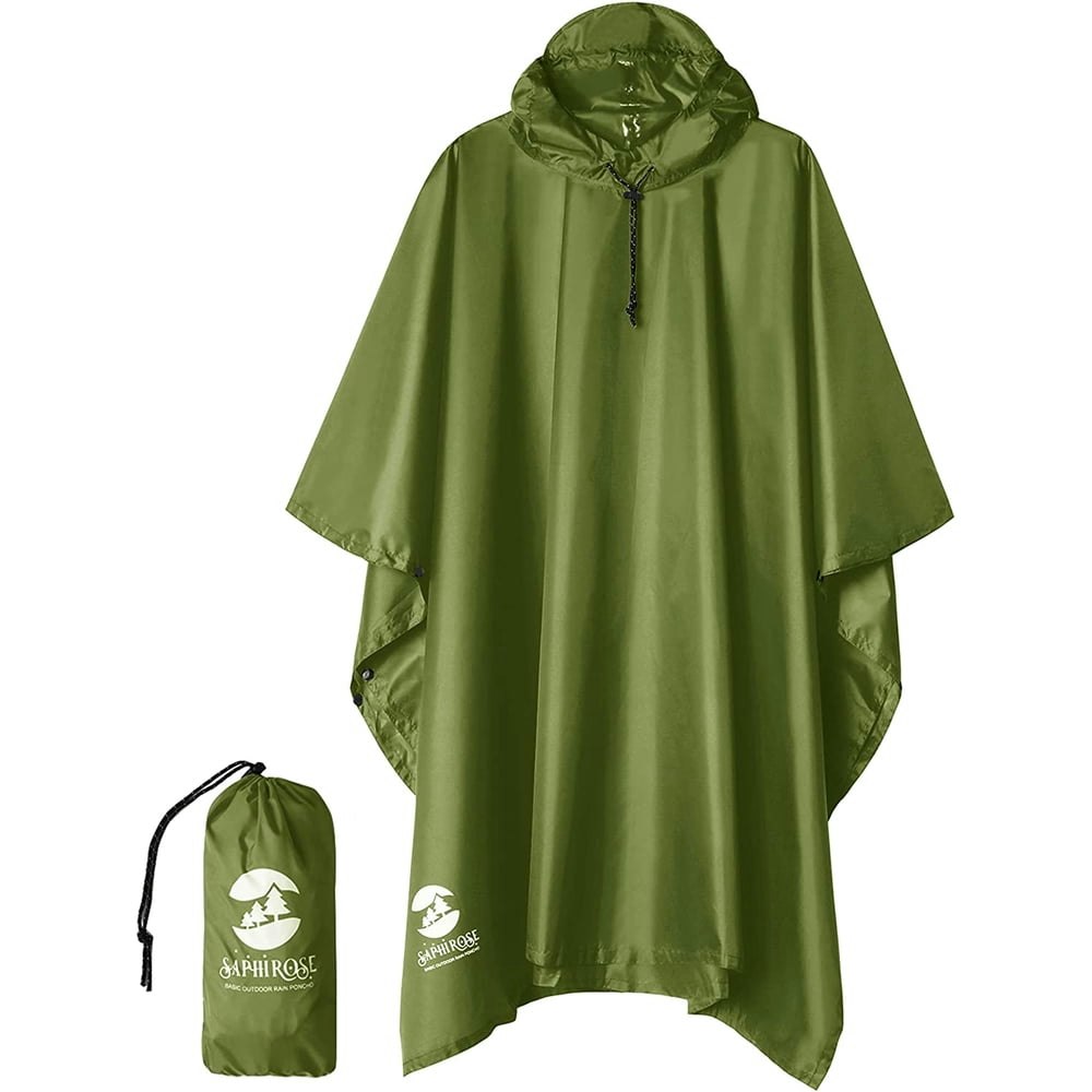 SaphiRose Hooded Rain Poncho: $13.04 SaphiRose Hooded Rain Poncho: $13.04