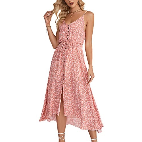 Brovave Women's Polka Dot V-Neck Midi Sundress: $33.48 Brovave Women's Polka Dot V-Neck Midi Sundress: $33.48
