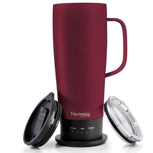 Nextmug Ultra Temperature-Controlled Self-Heating Travel Mug: $139.94 Nextmug Ultra Temperature-Controlled Self-Heating Travel Mug: $139.94