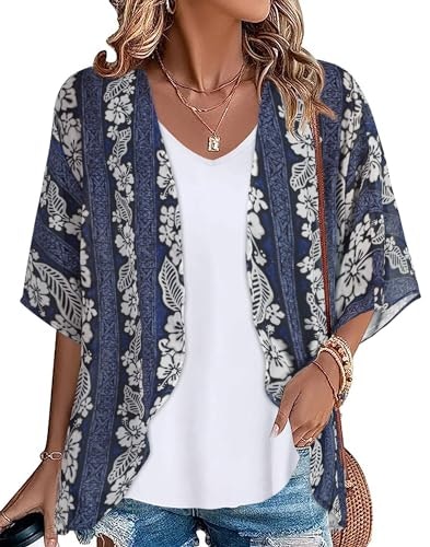 Women's Floral Kimono Beach Cover-Up Cardigan: $12.74 Women's Floral Kimono Beach Cover-Up Cardigan: $12.74
