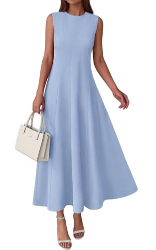 Prettygarden Sleeveless Maxi Dress: $39.98