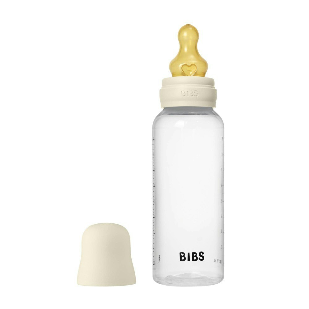 Bibs 9-oz. Plastic Baby Bottle with Latex Nipple: $10.99