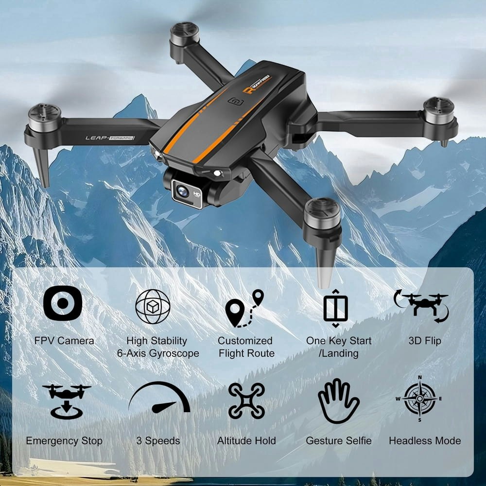 Ourlife Foldable FPV Drone with Dual Cameras: $79.99 Ourlife Foldable FPV Drone with Dual Cameras: $79.99