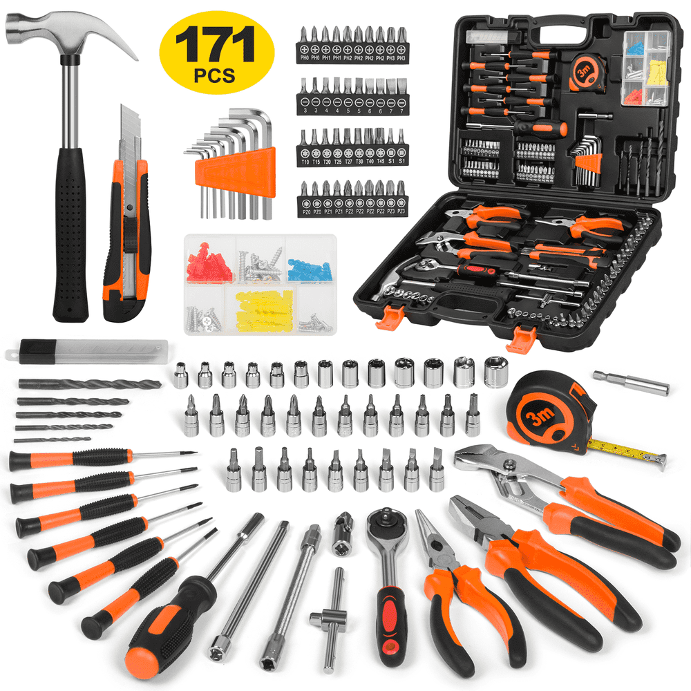 Cshidworld 171-Piece Household and Mechanics Tool Kit: $40.99 Cshidworld 171-Piece Household and Mechanics Tool Kit: $40.99
