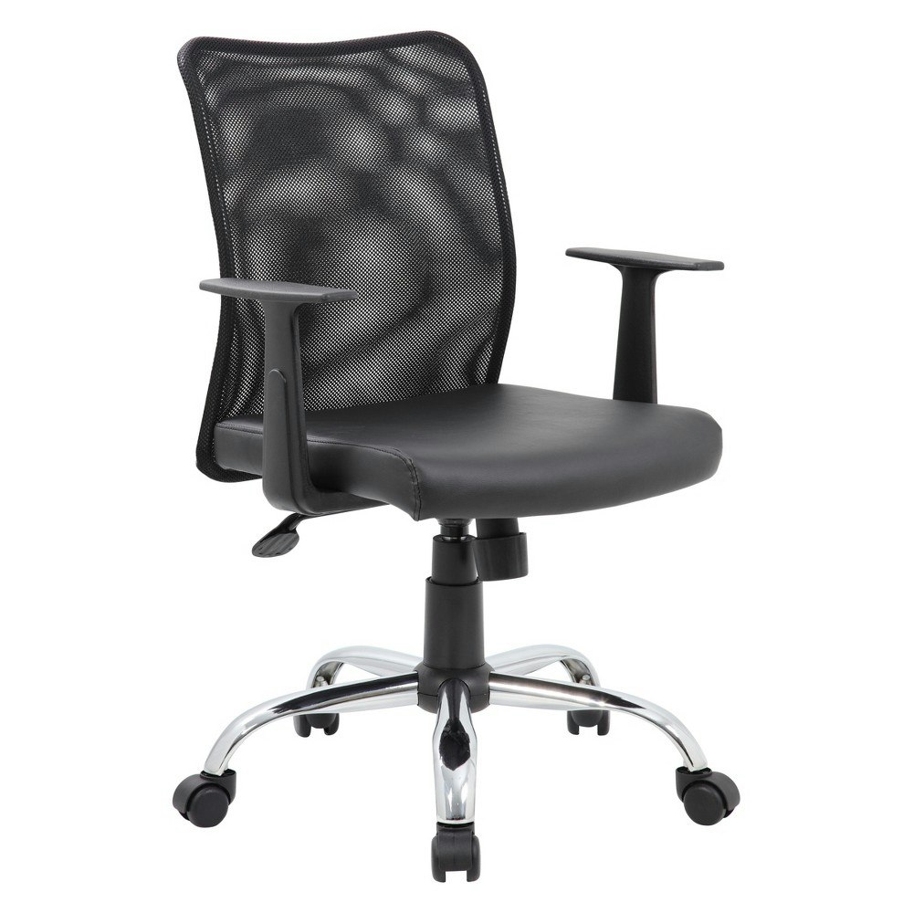 Boss Office Products Fixed Arm Mesh Task Chair: $90.99 Boss Office Products Fixed Arm Mesh Task Chair: $90.99