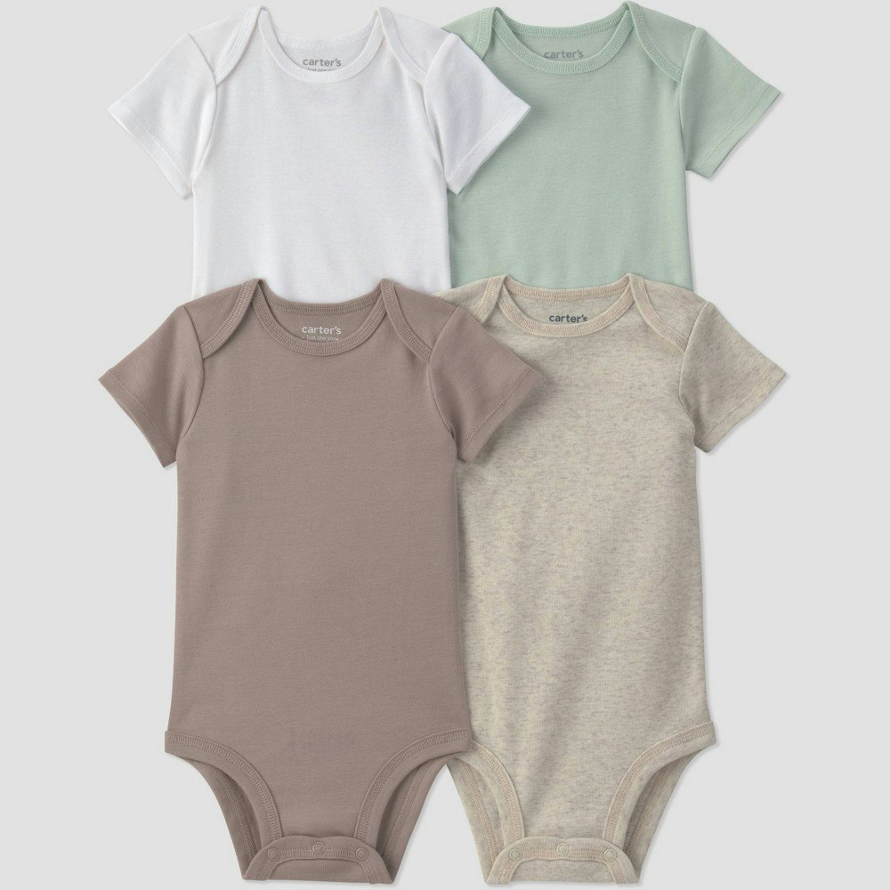 Carter's Just One You Baby Short Sleeve Bodysuit 4-Pack: $11 Carter's Just One You Baby Short Sleeve Bodysuit 4-Pack: $11