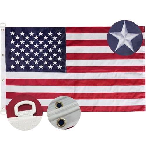 Bradford 8x12-Foot American Flag: $67.96
