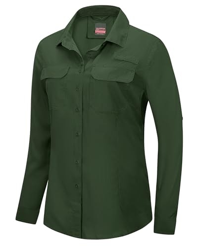 33,000ft Women's UPF 50+ Quick Dry Long Sleeve Sun Protection Shirt: $28.79