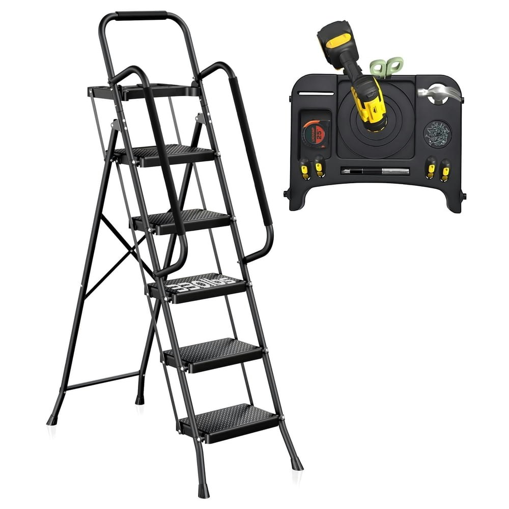 Untimaty 5-Step Folding Ladder: $81.45 Untimaty 5-Step Folding Ladder: $81.45