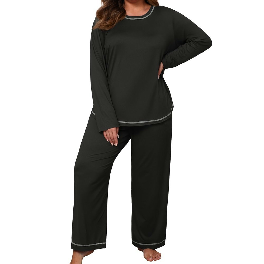 Cueply Women's Plus Size Pajama Set: $23.99 Cueply Women's Plus Size Pajama Set: $23.99