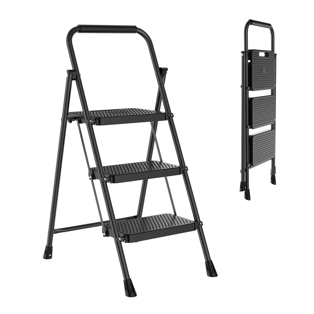 Jioabl 3-Step Portable Steel Ladder: $45.99 Jioabl 3-Step Portable Steel Ladder: $45.99