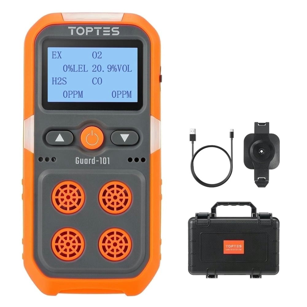 Toptes Guard 101 4-in-1 Portable Multi-Gas Detector: $94.99