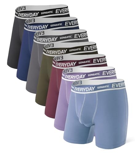Separatec Men's Dual Pouch Cotton Boxer Briefs Multipack: $44.98