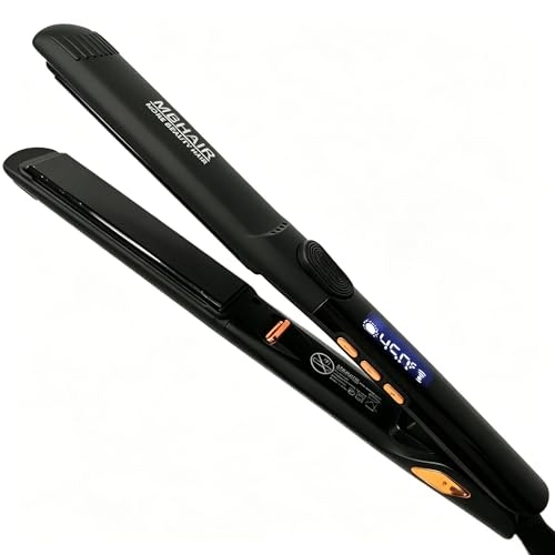 Mbhair 1-Inch 2-in-1 Ceramic Flat Iron Hair Straightener and Curler: $24.99