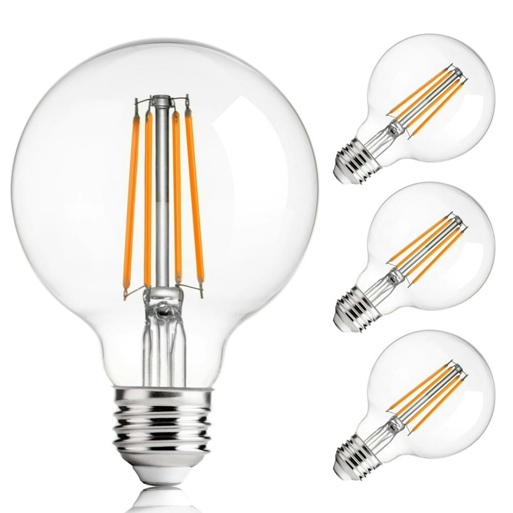 G25 LED Globe Edison Bulb 4-Pack: $19.99 G25 LED Globe Edison Bulb 4-Pack: $19.99