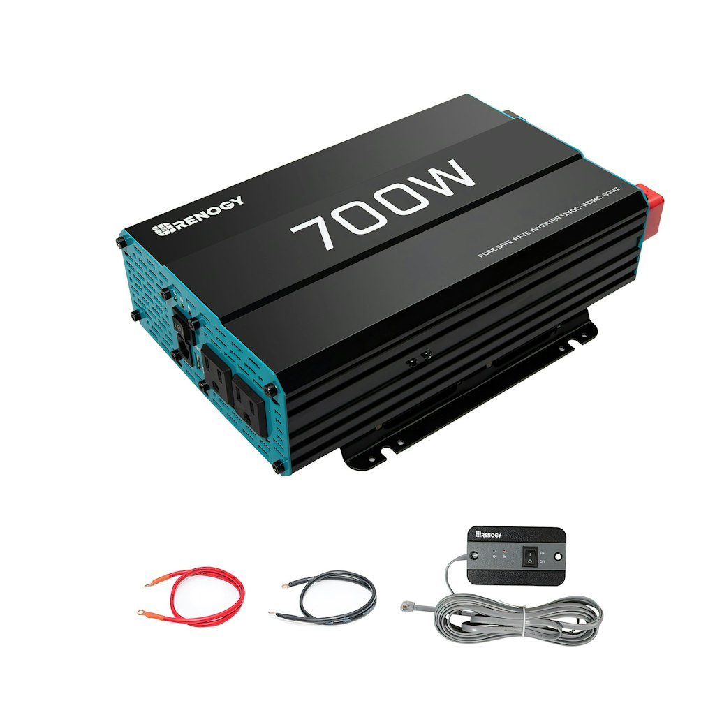 Renogy 700W 12V Pure Sine Wave Inverter: $159.99 Renogy 700W 12V Pure Sine Wave Inverter: $159.99