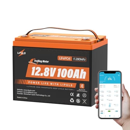 12.8V 100Ah LiFePO4 Trolling Motor Battery: $169.99 12.8V 100Ah LiFePO4 Trolling Motor Battery: $169.99
