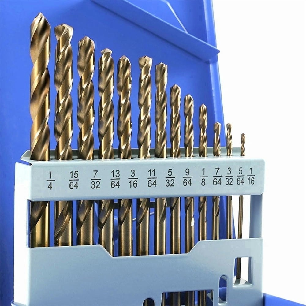 Cobalt M35 HSS Twist Drill Bit Set 13-Piece: $13.99 Cobalt M35 HSS Twist Drill Bit Set 13-Piece: $13.99