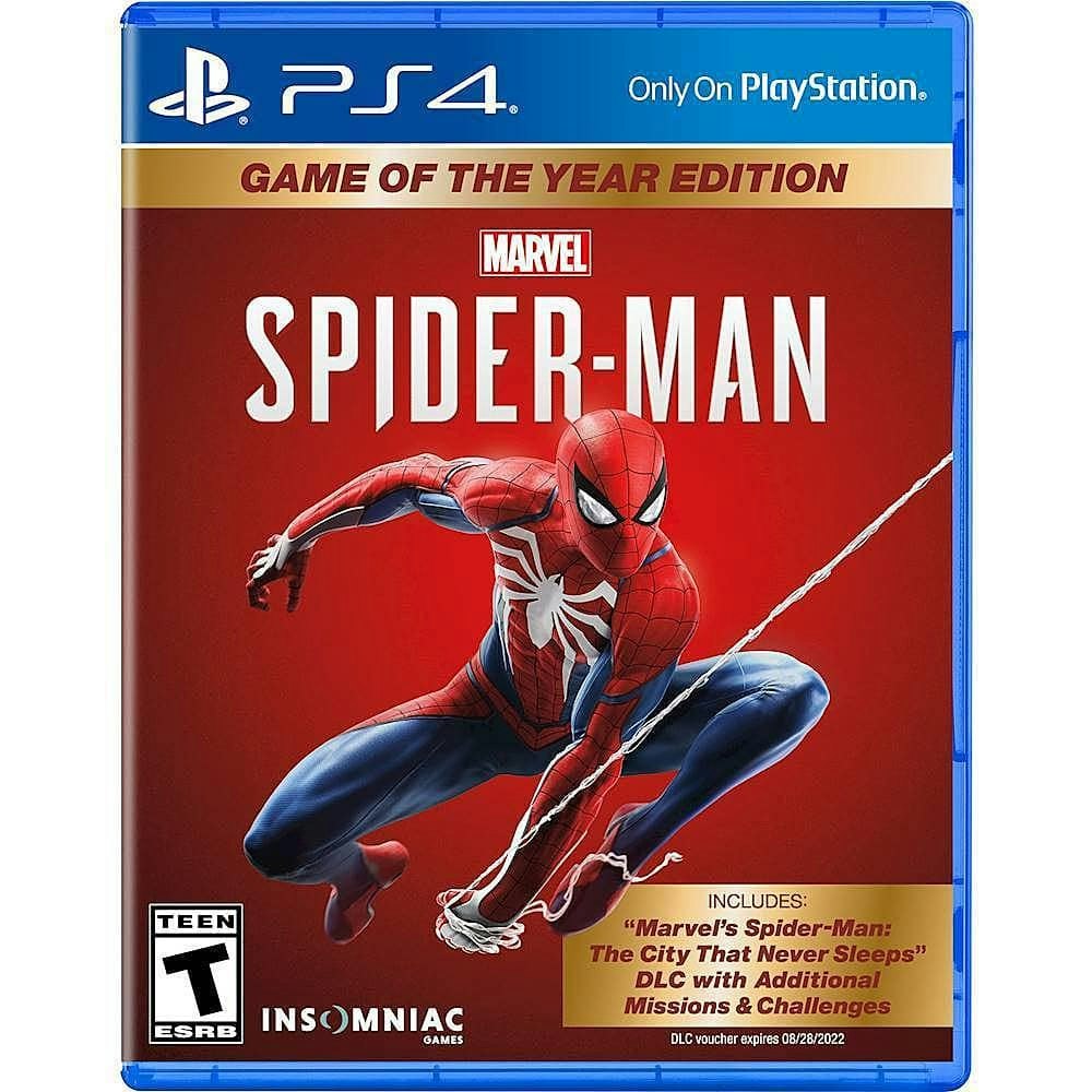 Marvel's Spider-Man Game of the Year Edition: $39.99