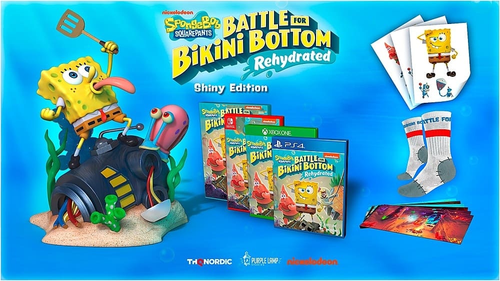 SpongeBob SquarePants: Battle for Bikini Bottom - Rehydrated Shiny Edition for PlayStation: $59.99 SpongeBob SquarePants: Battle for Bikini Bottom - Rehydrated Shiny Edition for PlayStation: $59.99