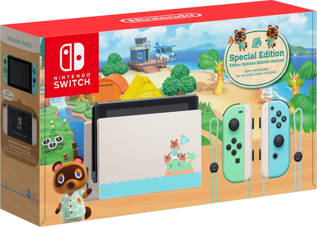 Nintendo Switch Animal Crossing: New Horizons Edition 32GB Console: $289.99