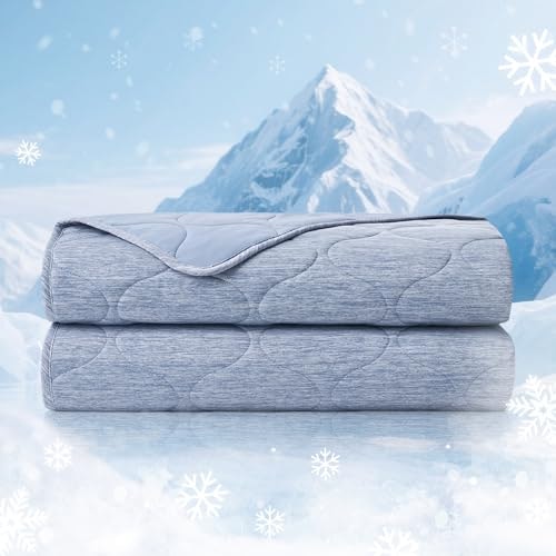 Cozy Bliss 50"x70" Dual-Sided Cooling Throw Blanket: $11.55 Cozy Bliss 50"x70" Dual-Sided Cooling Throw Blanket: $11.55