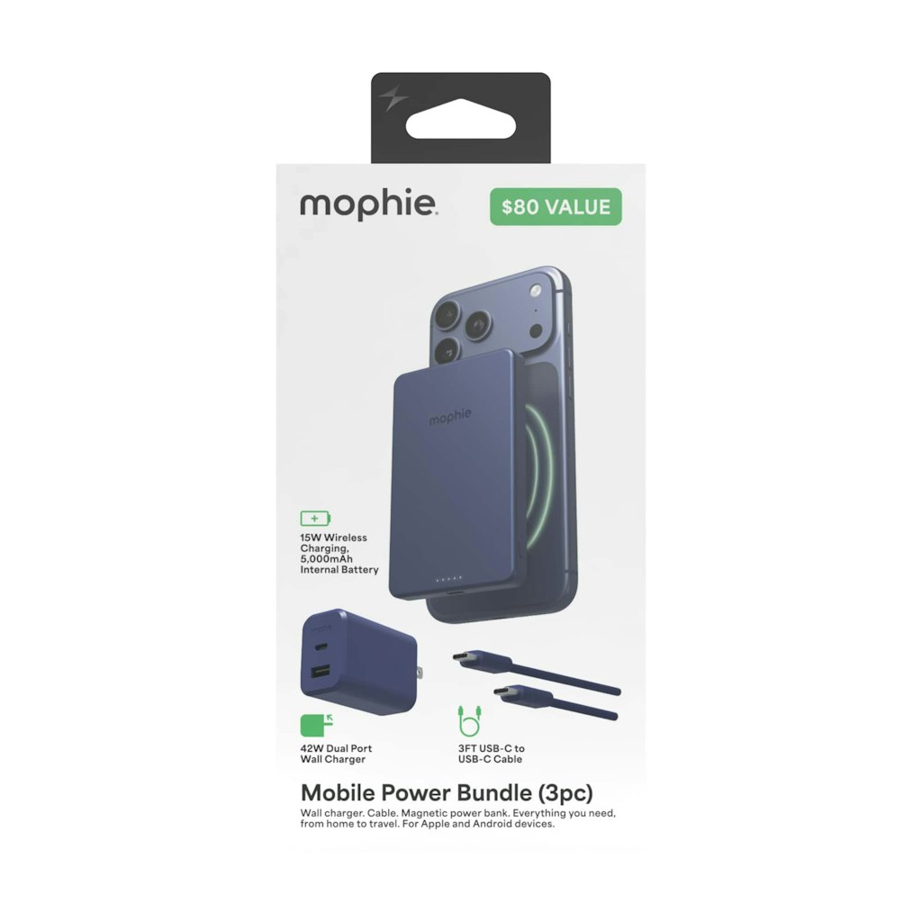 Mophie Mobile Power 3-Piece Bundle: $39.99