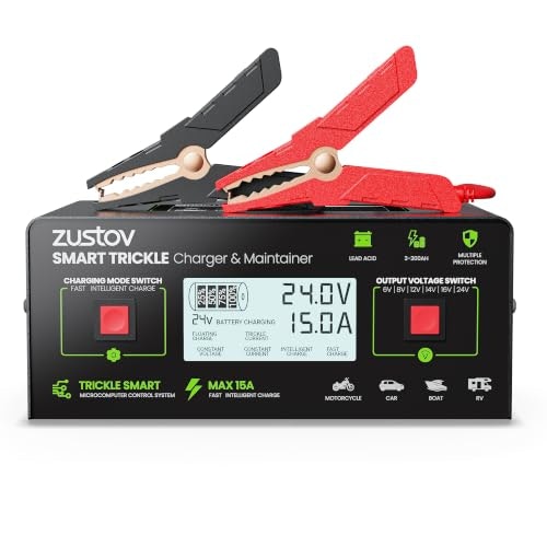 Multi-Voltage Lead-Acid Battery Charger: $54.39
