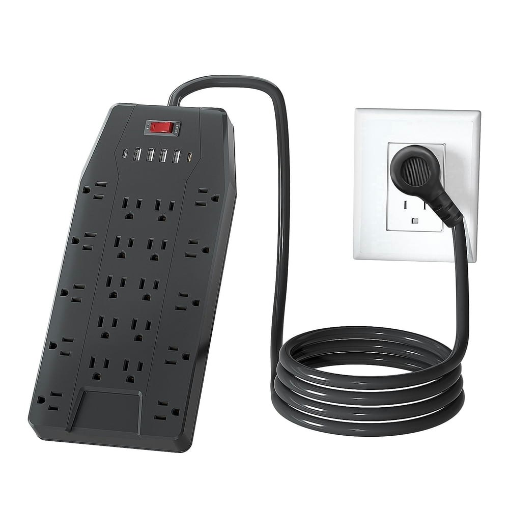 Zhangong 2,000J 20-Outlet 6-USB Surge Protector Power Strip: $35.90 Zhangong 2,000J 20-Outlet 6-USB Surge Protector Power Strip: $35.90