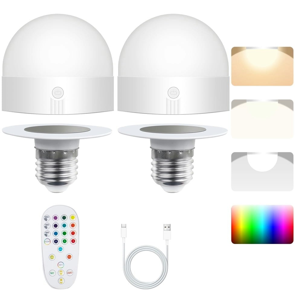 TJOY A19 Rechargeable Light Bulb 2-Pack: $13.99 TJOY A19 Rechargeable Light Bulb 2-Pack: $13.99