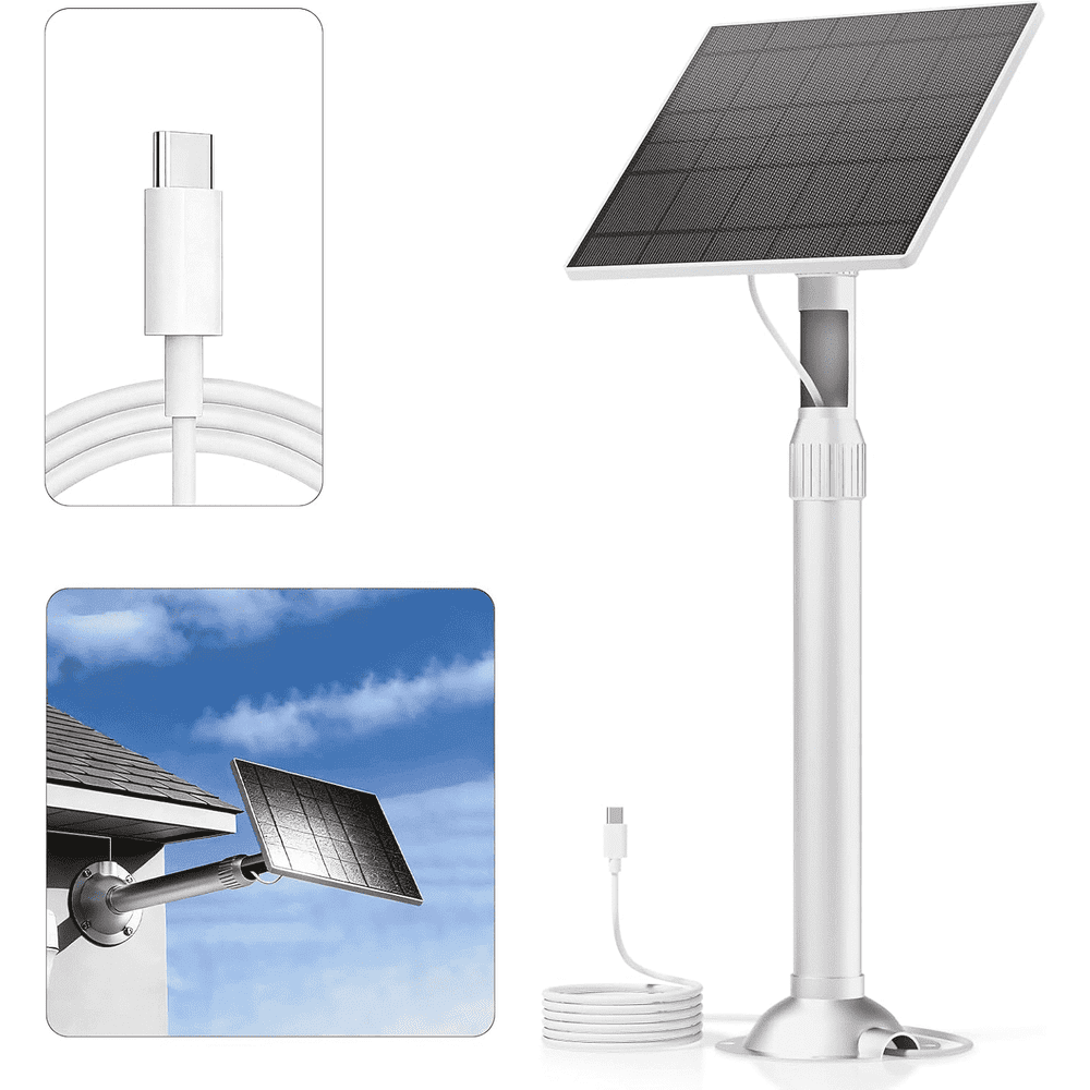 Solupup 5W Solar Panel for Security Camera: $17.99 Solupup 5W Solar Panel for Security Camera: $17.99