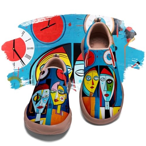 Women's Art Painted Leather Slip-On Loafers: $67.99 Women's Art Painted Leather Slip-On Loafers: $67.99