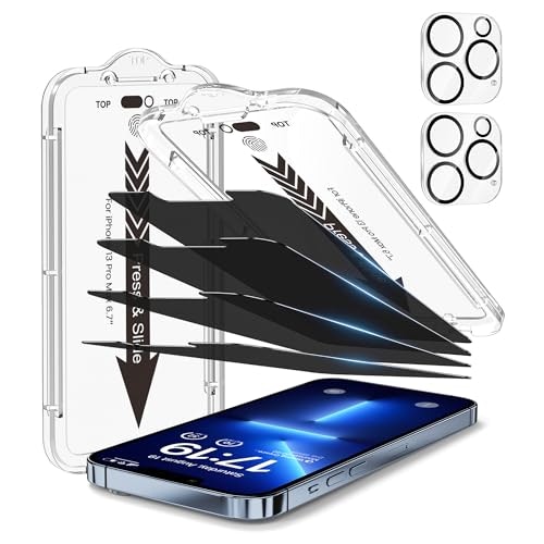 EZ-GLAZ iPhone 13 Pro Max Privacy Screen Protector 6-Pack: $19.54 EZ-GLAZ iPhone 13 Pro Max Privacy Screen Protector 6-Pack: $19.54