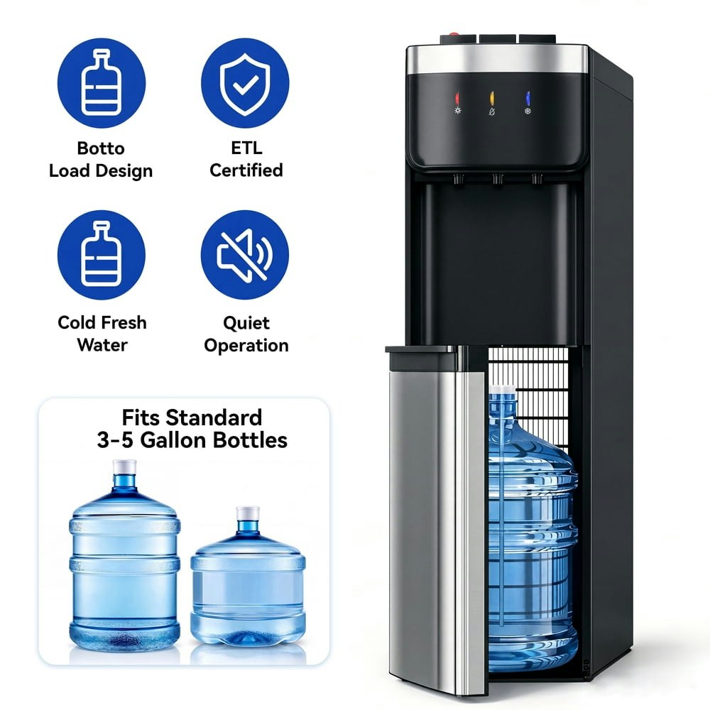 Nepsam Bottom Loading Water Cooler Dispenser: $135.99 Nepsam Bottom Loading Water Cooler Dispenser: $135.99