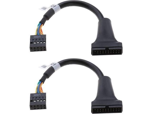 Bucier USB 3.0 19-Pin to USB 2.0 9-Pin Motherboard Cable Adapter: $14.89
