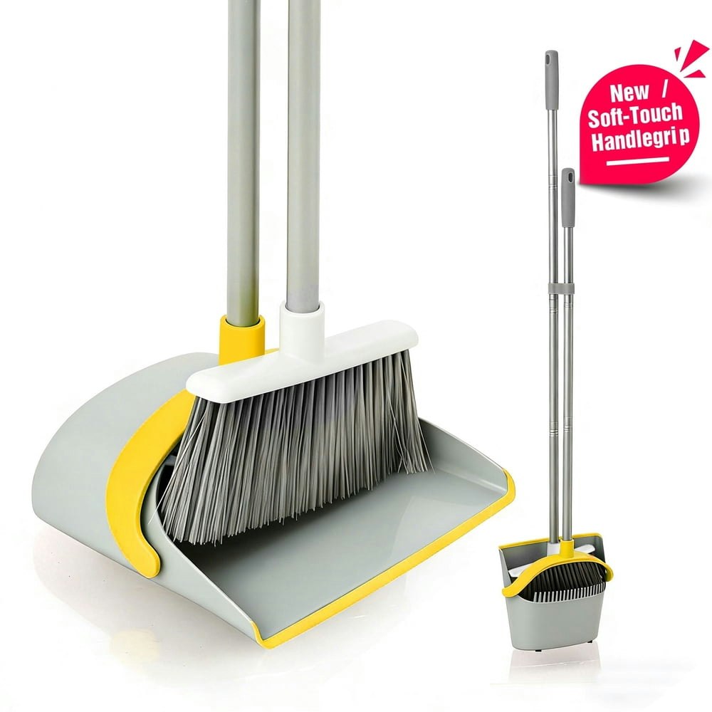 Eyliden Broom and Dustpan Set: $27.41