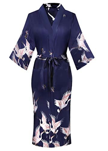 Women's Satin Silk Robe: $16.99