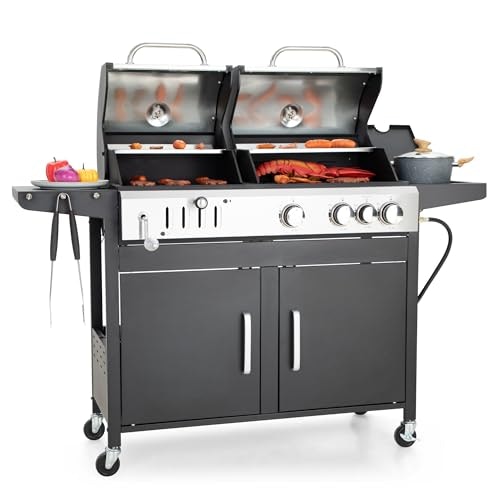 Captiva Designs Propane and Charcoal Grill Combo: $439.84