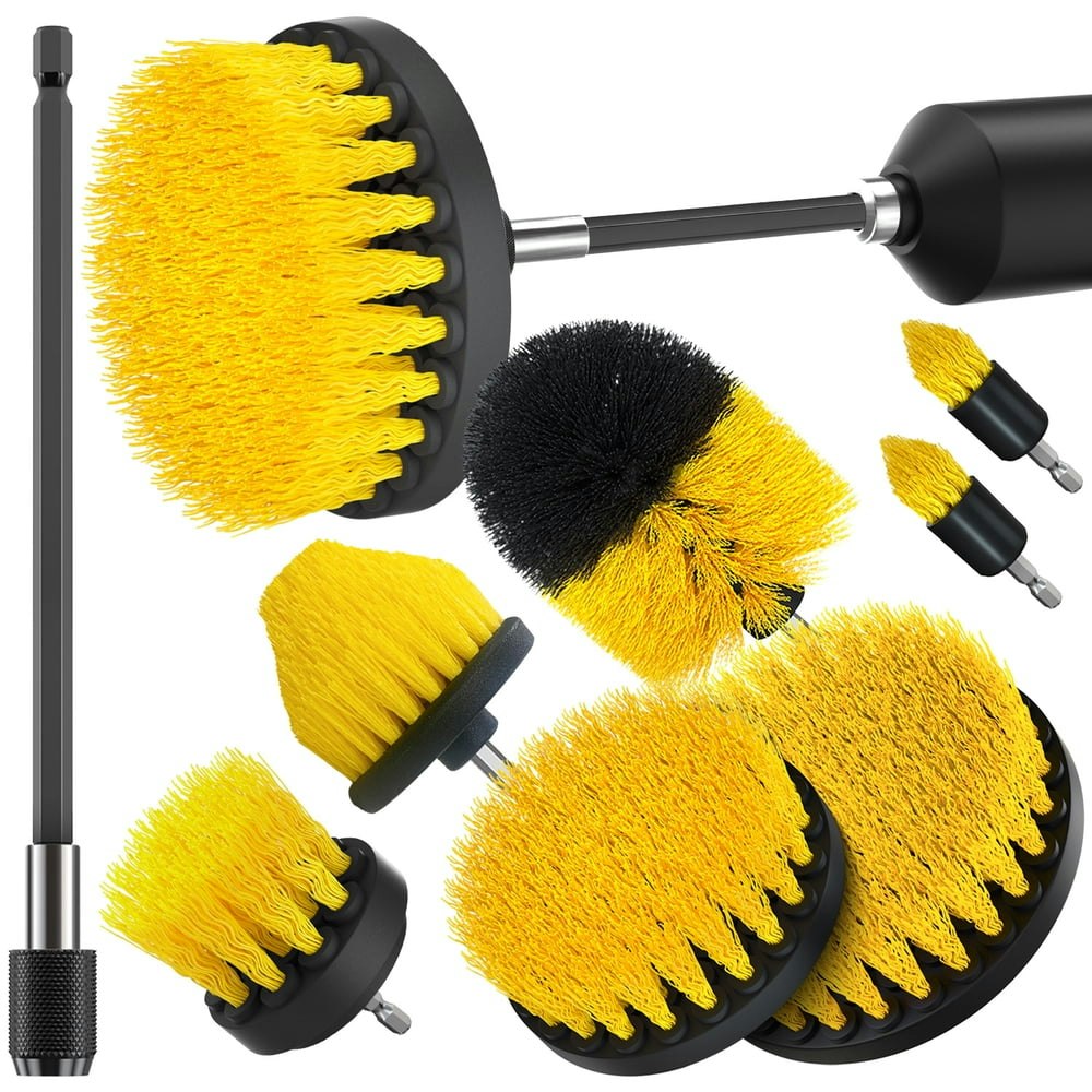 Propuri Power Scrubber Drill Brush Attachment 8-Pack: $11.99 Propuri Power Scrubber Drill Brush Attachment 8-Pack: $11.99