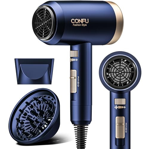 Confu Negative Ion Hair Dryer with Diffuser: $32.29 Confu Negative Ion Hair Dryer with Diffuser: $32.29