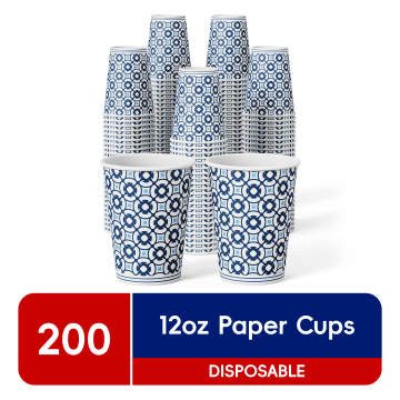 Jolly Chef 12-oz. Disposable Paper Cups 200-Pack: $20.99 Jolly Chef 12-oz. Disposable Paper Cups 200-Pack: $20.99